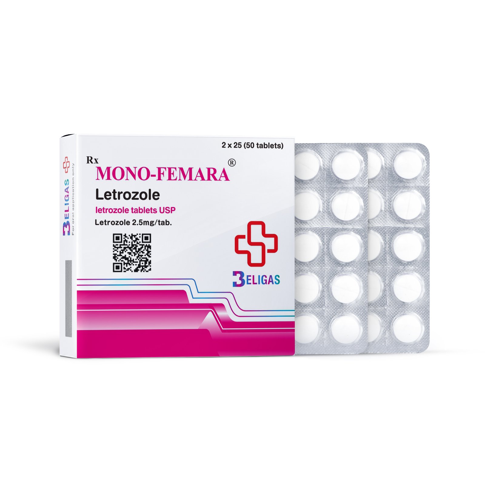 Mono - Femara® 2.5mg (50tabs)